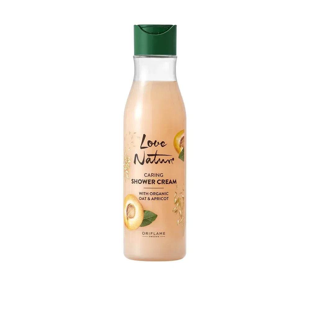 کرم دوش Caring Organic Oat & Apricot - تصویر ۱