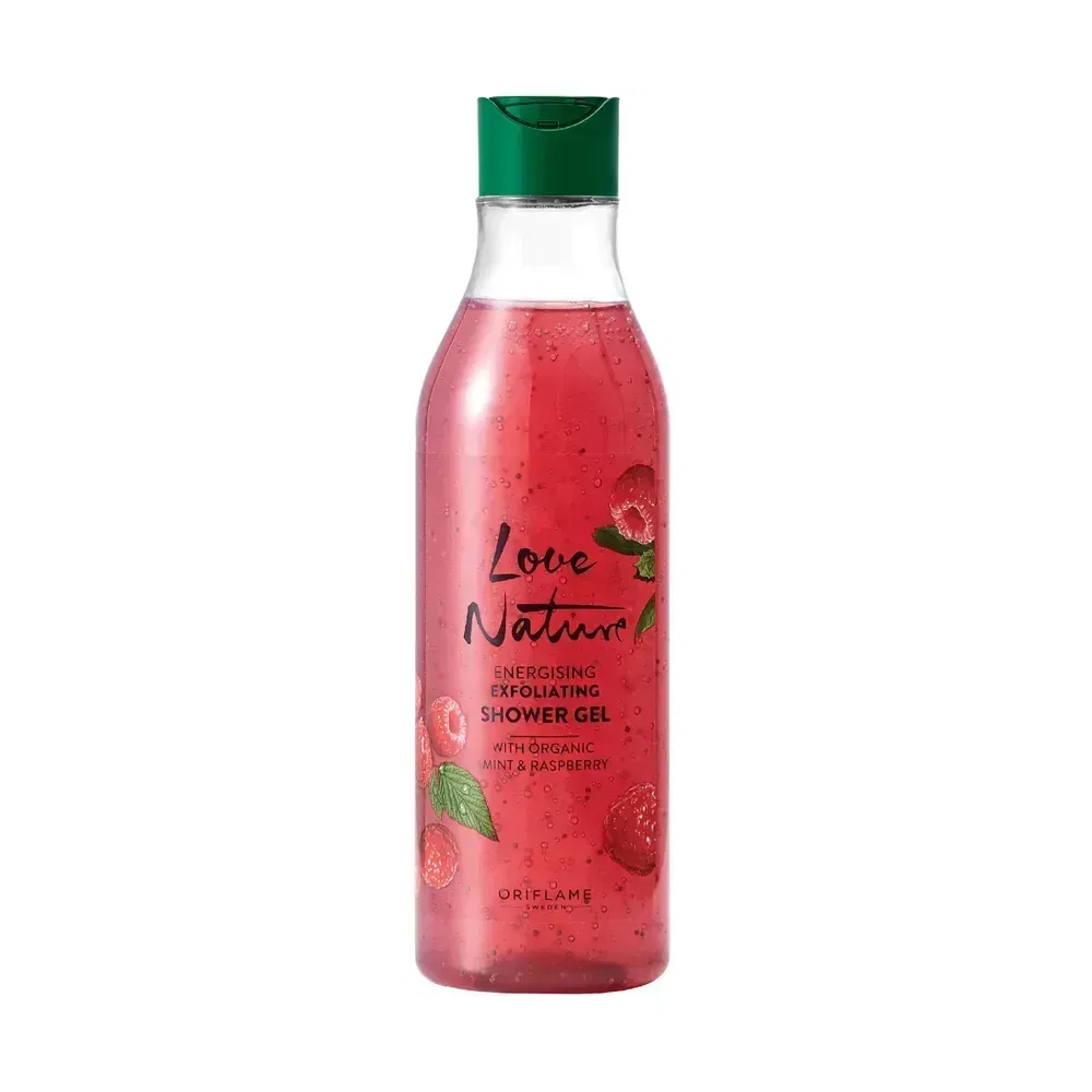 ژل دوش Energising Exfoliating Organic Mint & Raspberry کد 41496 ژل دوش Energising Exfoliating Organic Mint & Raspberry کد 41496