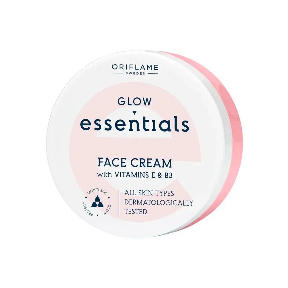 کرم صورت Glow Vitamins E & B3 - تصویر ۱ کرم صورت Glow Vitamins E & B3 - تصویر ۱