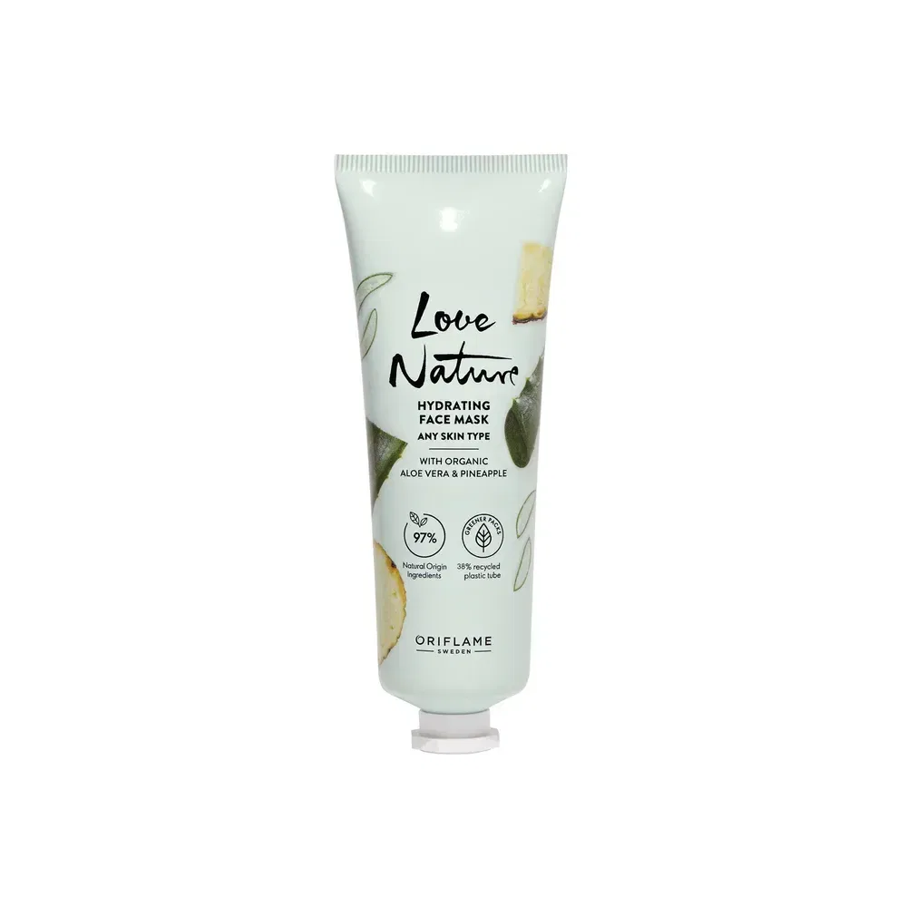 ماسک صورت Hydrating Organic Aloe Vera & Pineapple