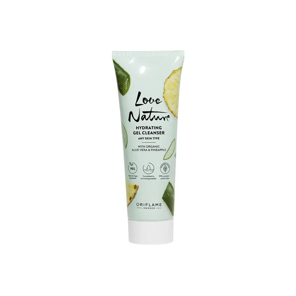 ژل پاککننده صورت Hydrating Organic Aloe Vera & Pineapple ژل پاککننده صورت Hydrating Organic Aloe Vera & Pineapple