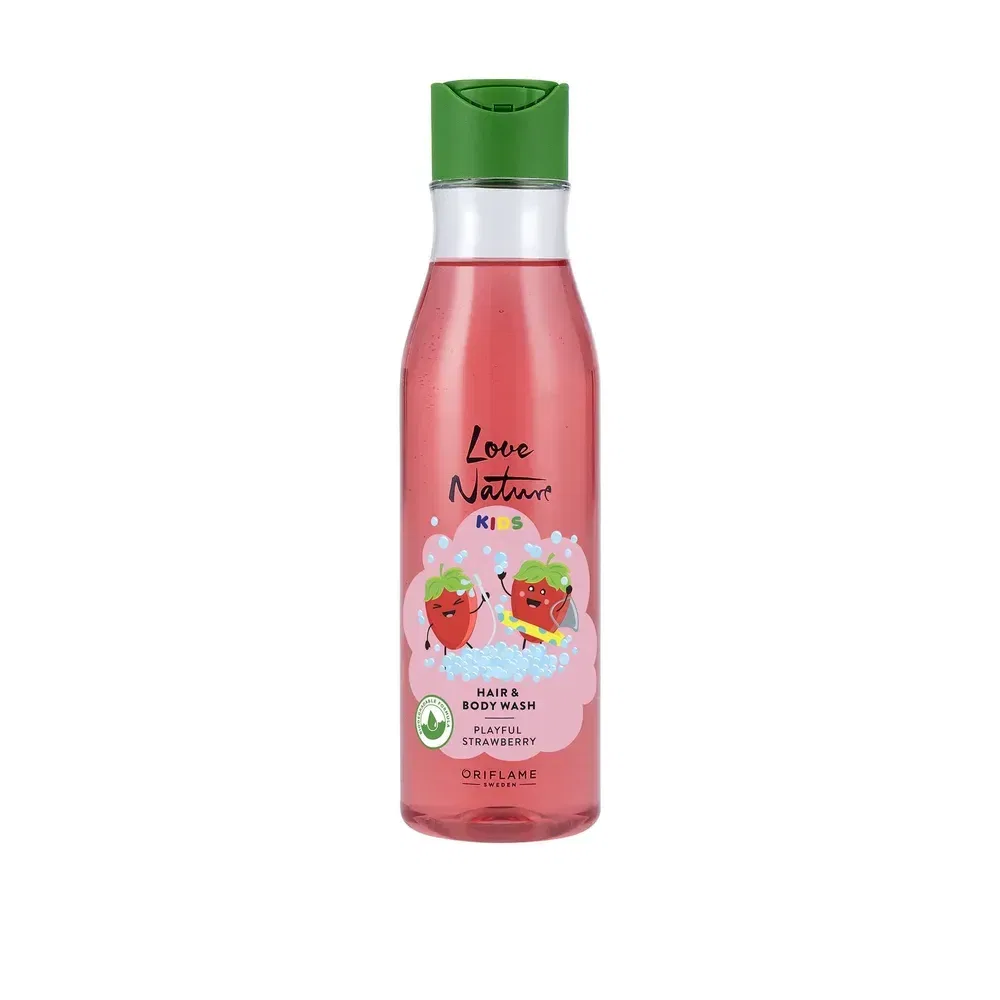 شامپو بدن و مو کودک Playful Strawberry - تصویر ۱