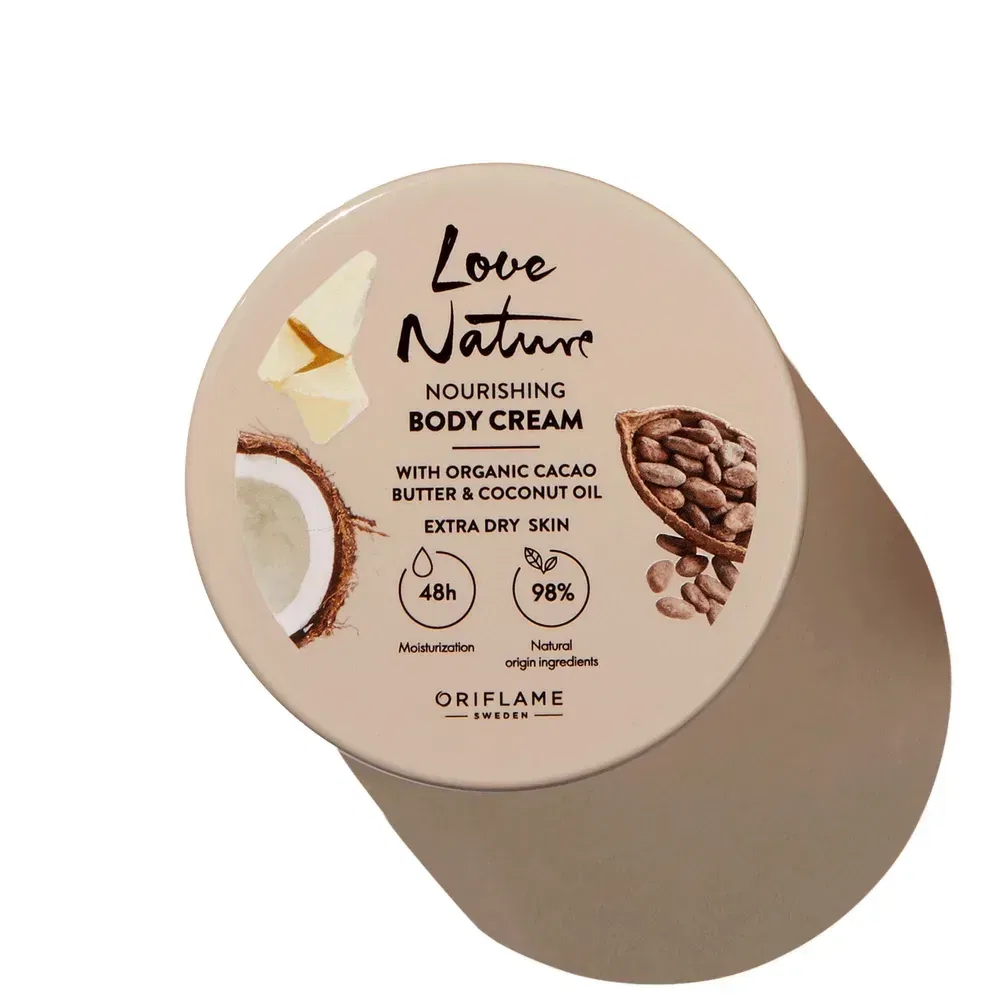 کرم بدن Nourishing Organic Cacao Butter & Coconut Oil