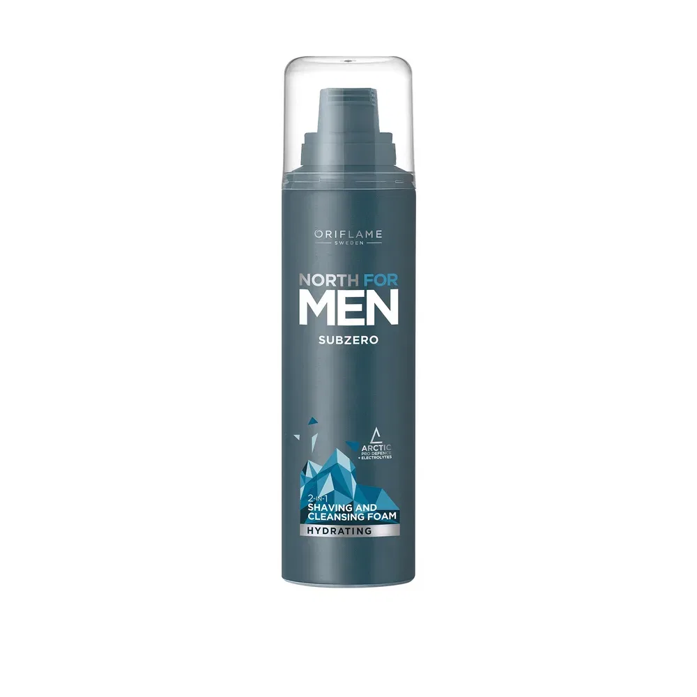 فوم اصلاح و شستوشوی صورت Subzero 2-in-1 Shaving and Cleansing فوم اصلاح و شستوشوی صورت Subzero 2-in-1 Shaving and Cleansing