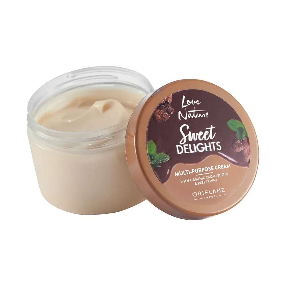 کرم Sweet Delights Multi-Purpose Organic Cacao Butter & Peppermint کرم Sweet Delights Multi-Purpose Organic Cacao Butter & Peppermint